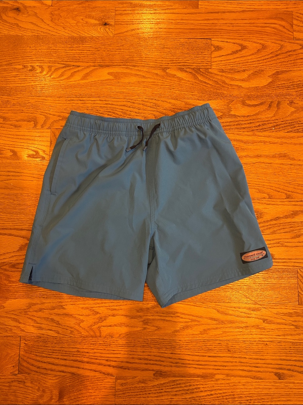 Vineyard Vines Kids Blue Swim Trunks